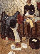 Paul Signac The woman making hats Spain oil painting artist